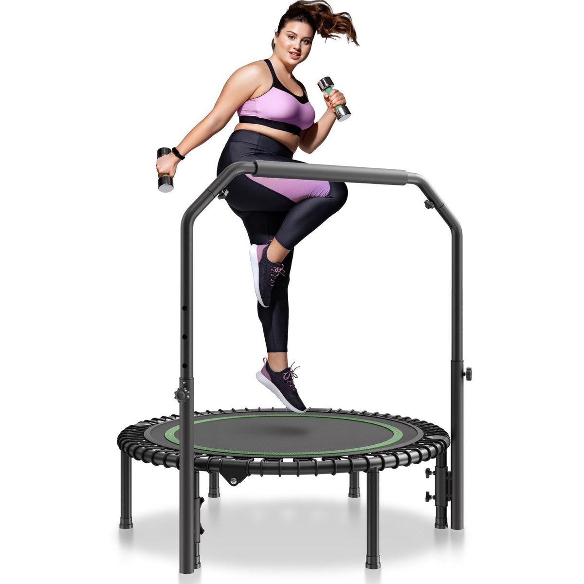 40" Foldable Mini Trampoline & Rebounders