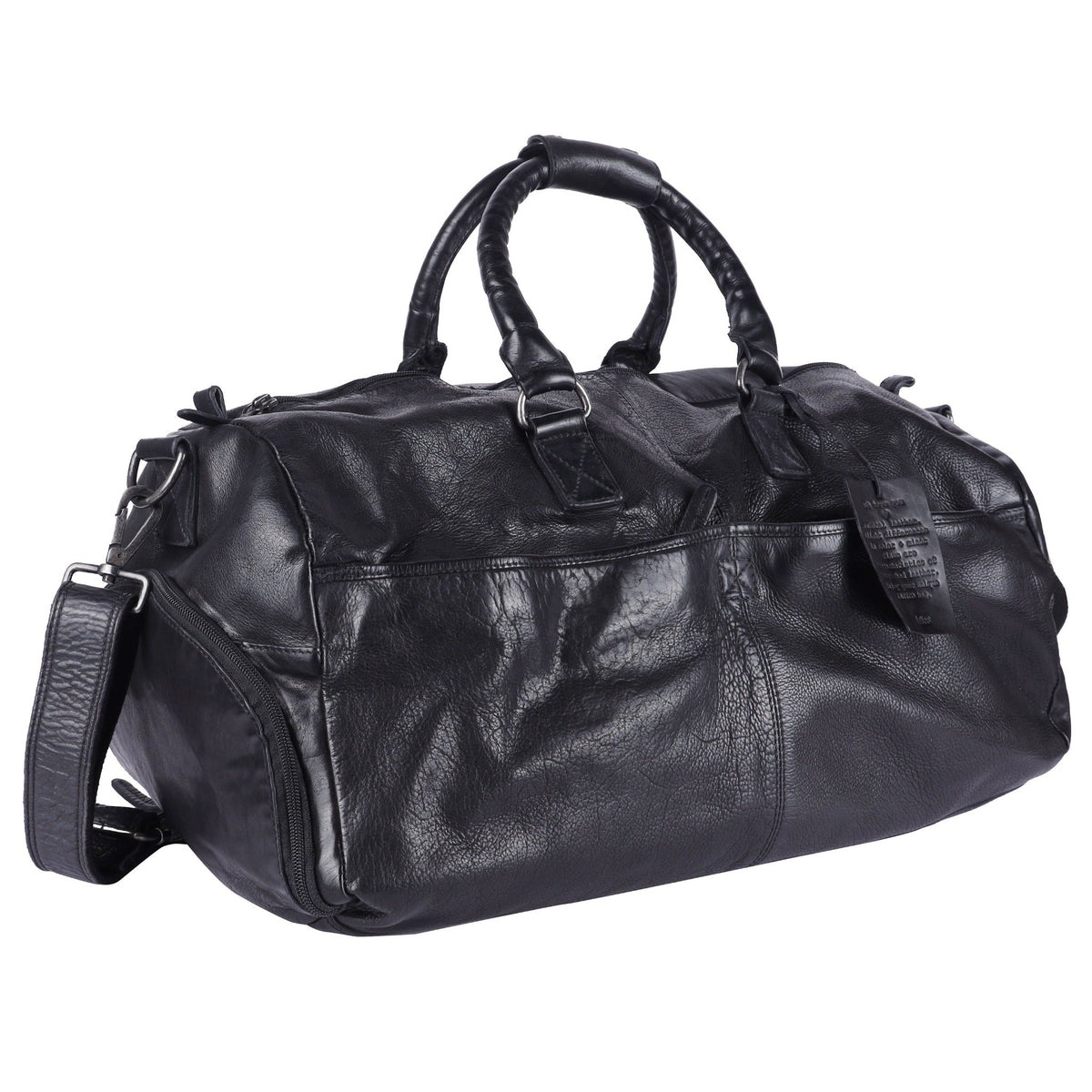 Charleston Leather Duffel Bag