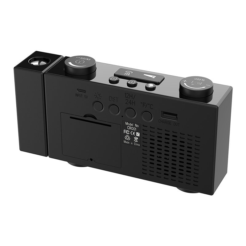 FM Radio Projection Alarm Clock