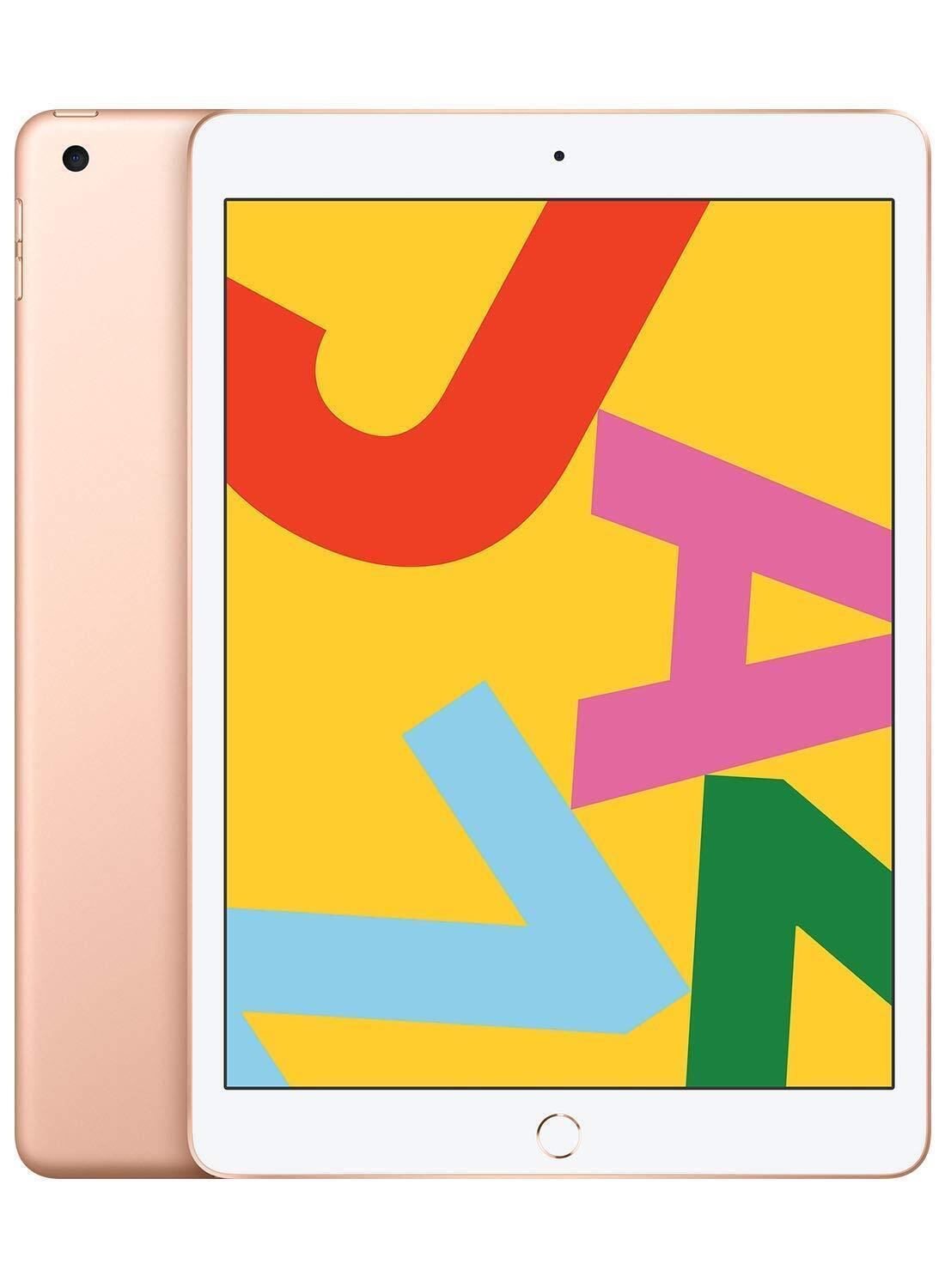 Apple iPad 5th Generation (2017) – Wi-Fi + Cellular – 128GB – Gold – MPGC2LL/A