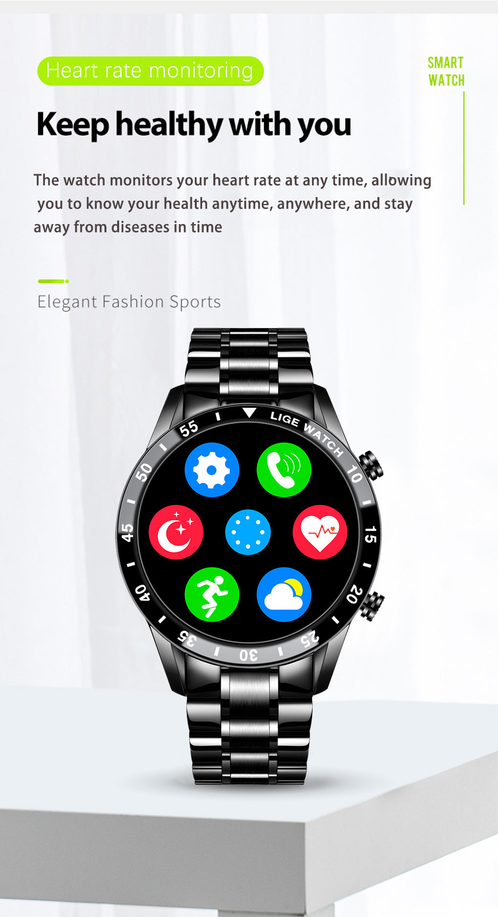 Lige’s New Smart Watch Upgrade
