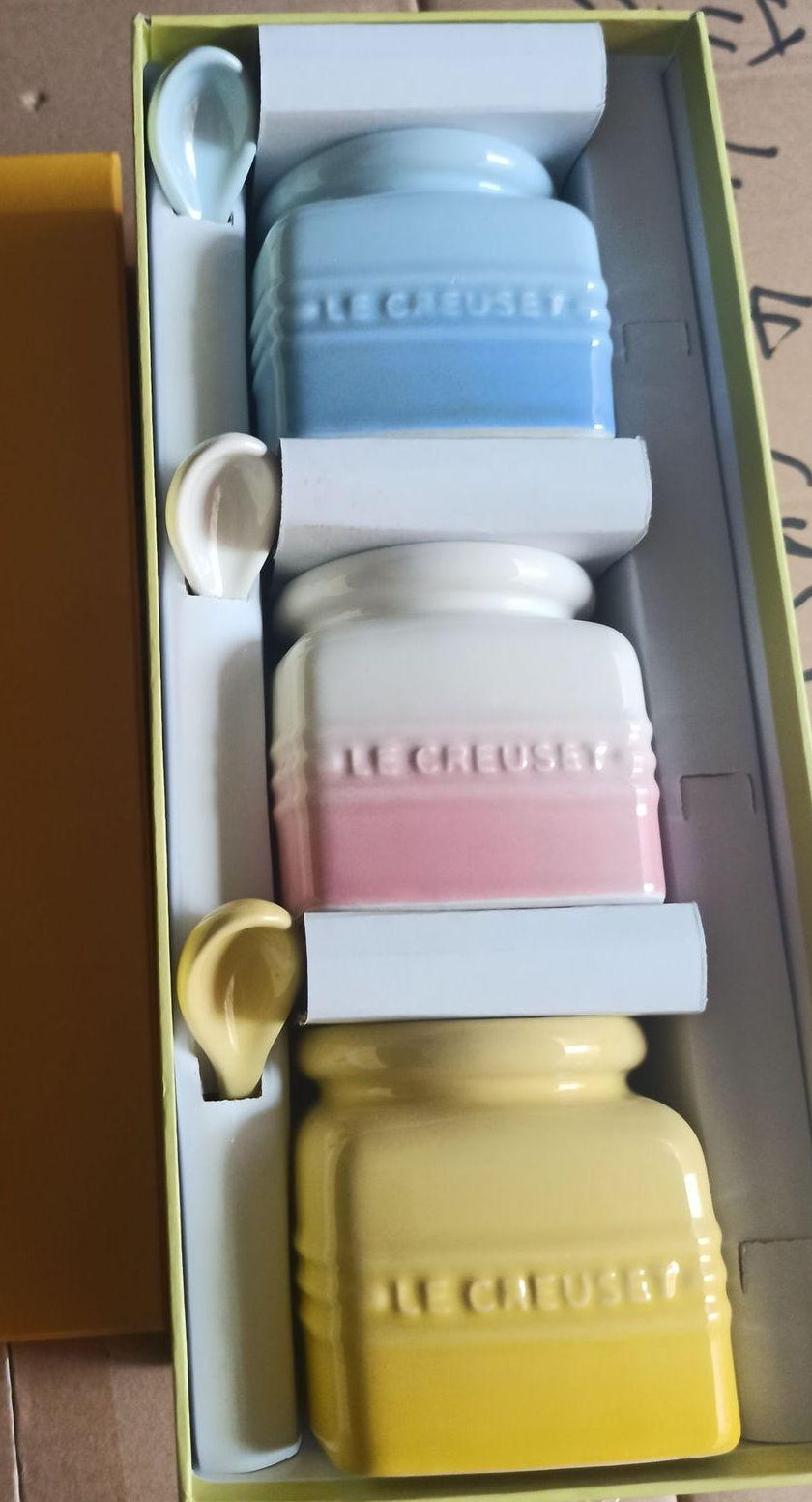 Colorful Kitchen Seasoning Jar with Spoon