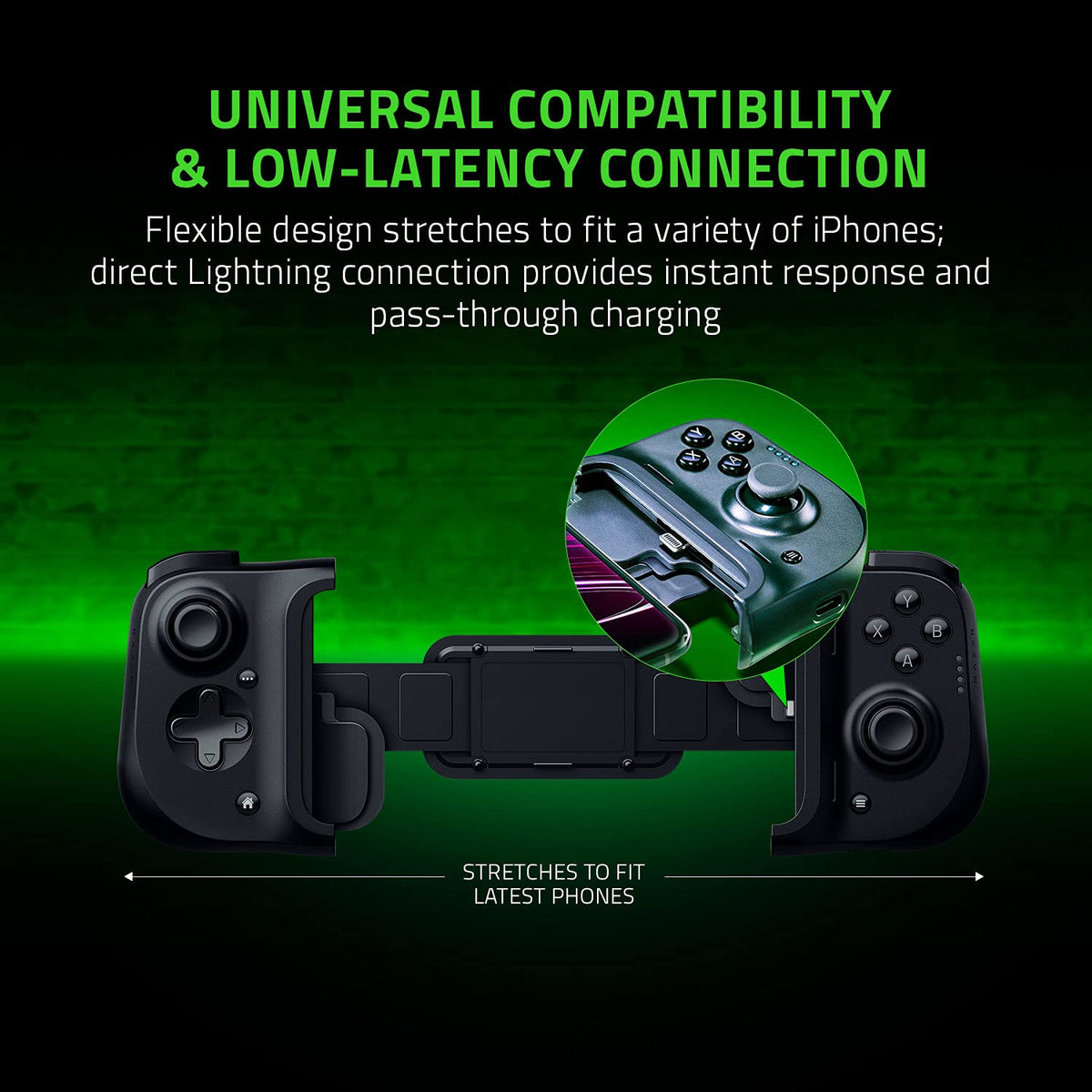 Razer Kishi Universal Gaming Controller for iPhone