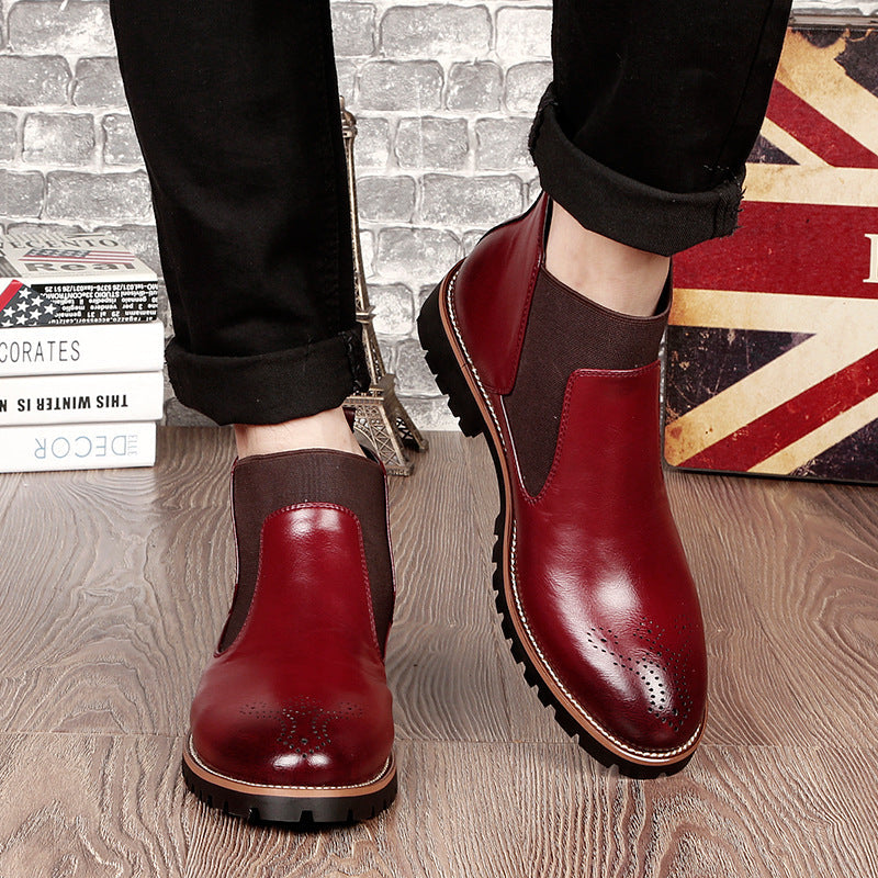 Men's Leather Martin Boots