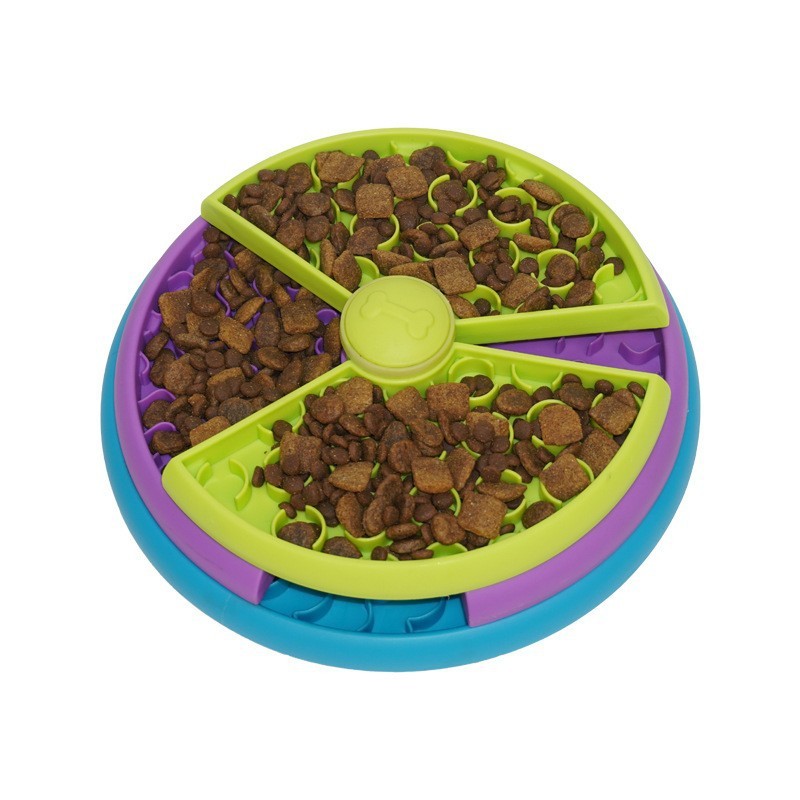 Slow Food Bowl with Puzzle Feeder