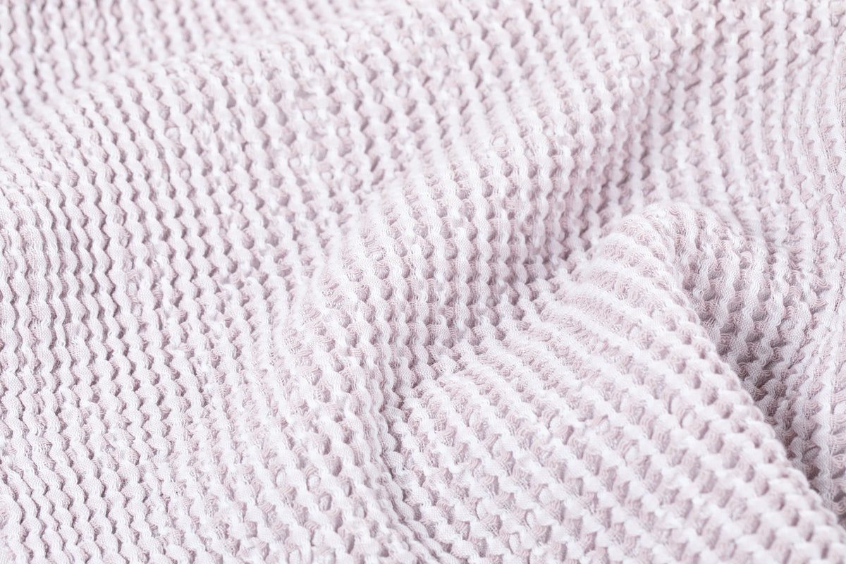 The Organic Cotton Waffle Throw
