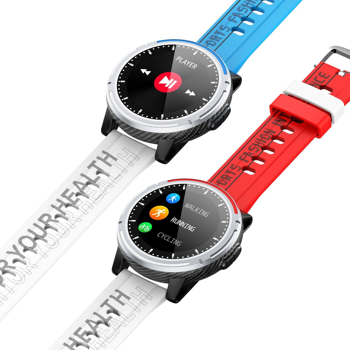 Smart Heart Rate &amp; Blood Pressure Fitness Tracker