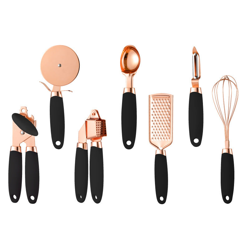 Copper-Plated Kitchen Peeler Set