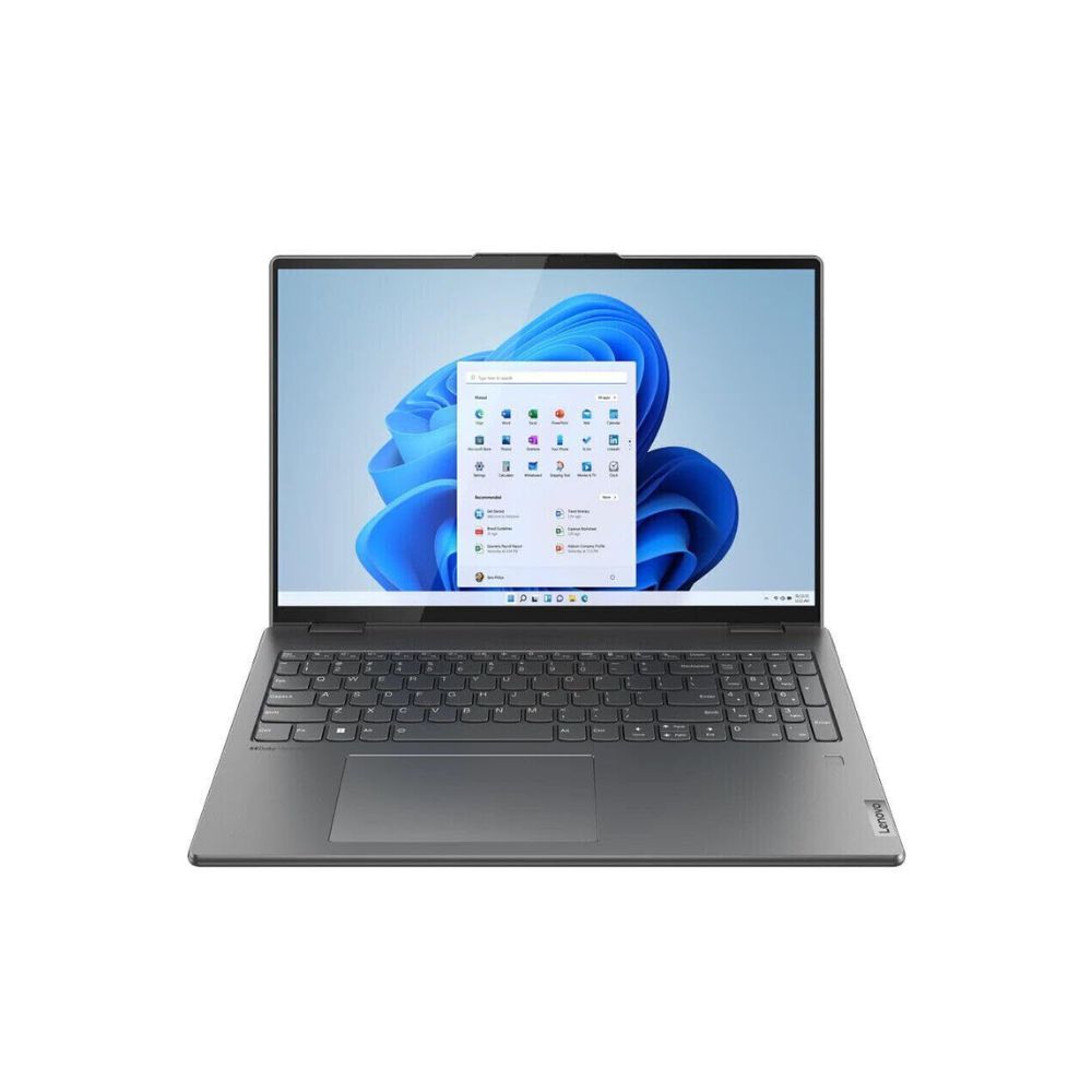 Lenovo Yoga 7i 16" 2.5K Touch 2-in-1 Laptop - Intel Evo Platform - i5-1240P - 8GB RAM - 256GB SSD - Storm Grey - 82QG0001US