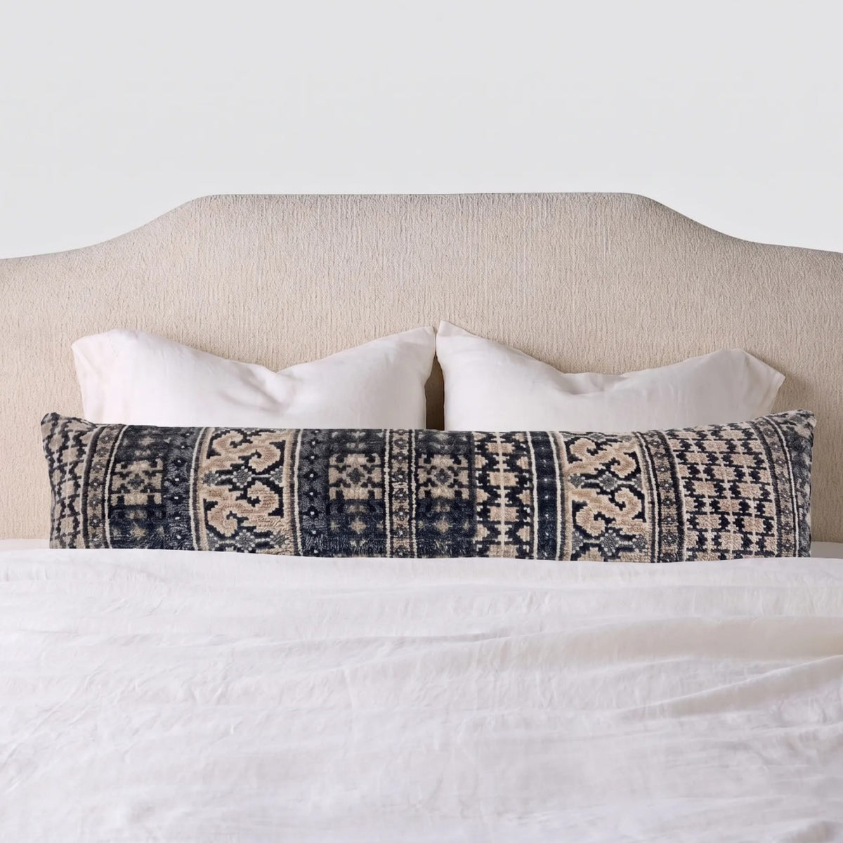 Calista Hand-Knotted Lumbar Pillow