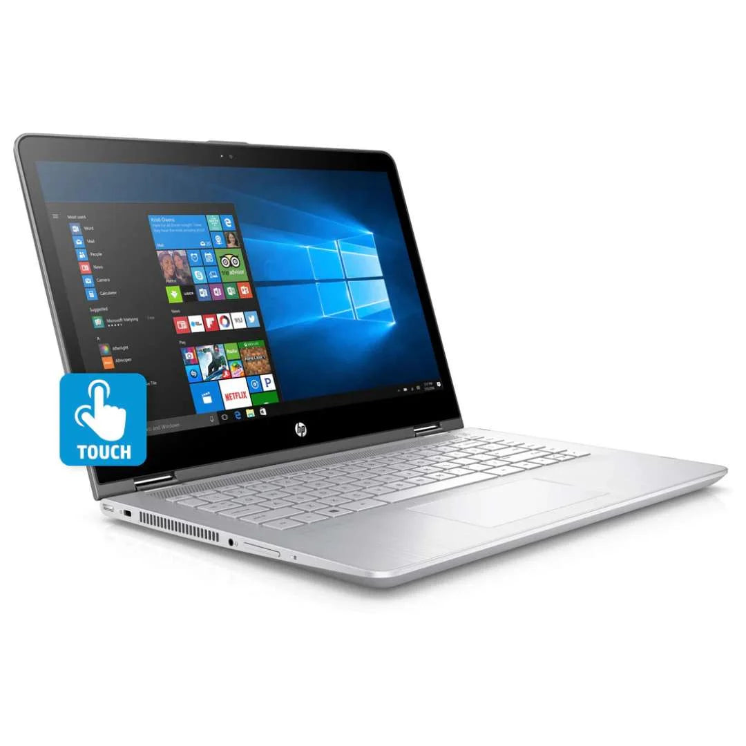 HP Pavilion x360 – 14" 2-in-1 FHD Touch – i5-8250U – 8GB RAM – 256GB SSD – Natural Silver - 14-ba125cl