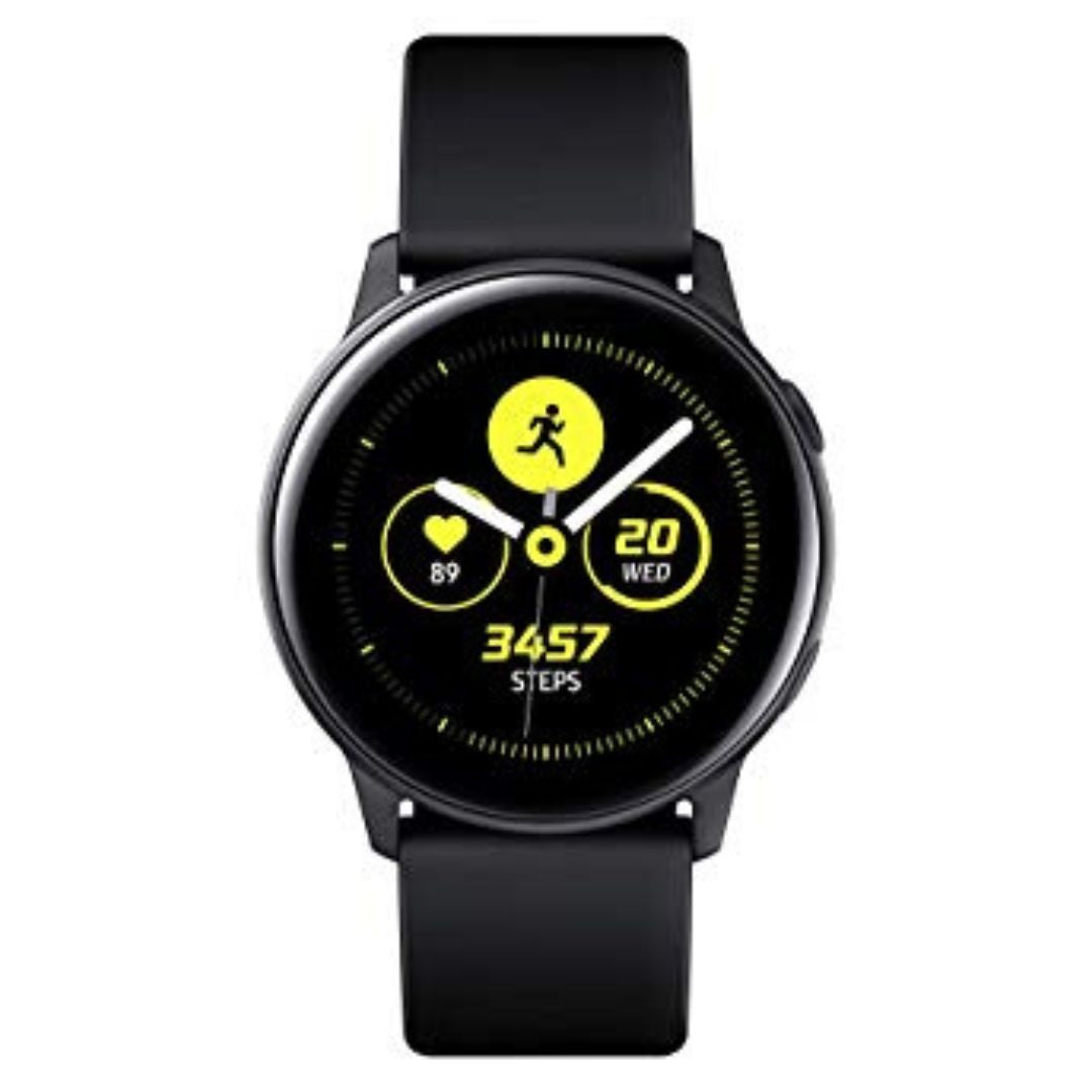 SAMSUNG Galaxy Watch Active (40mm), phone ,Black - US Version with Warranty - SM-R500NZKAXAR