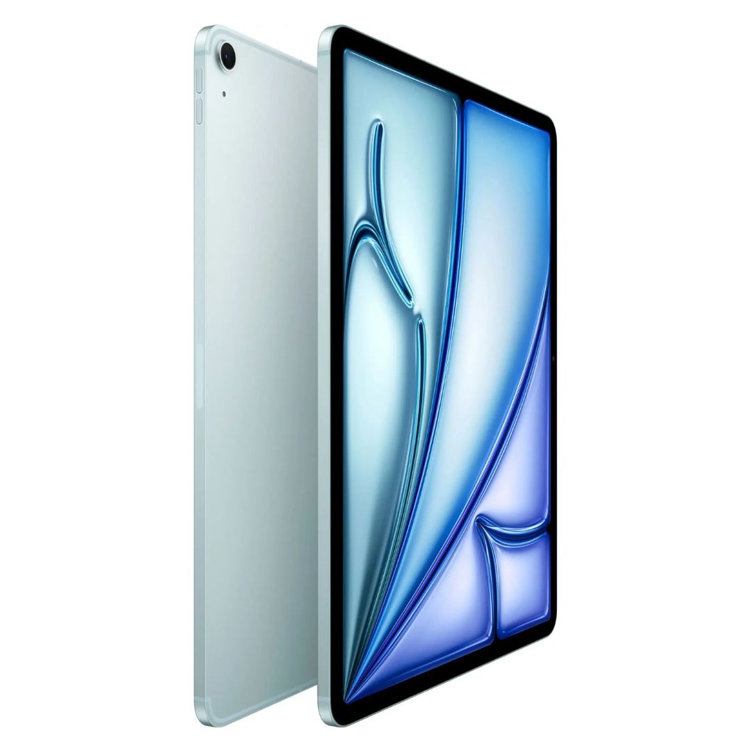 Apple 13" iPad Air (M2, 2024) – Wi-Fi + Cellular – 256GB – Blue (Unlocked) – MV6W3LL/A