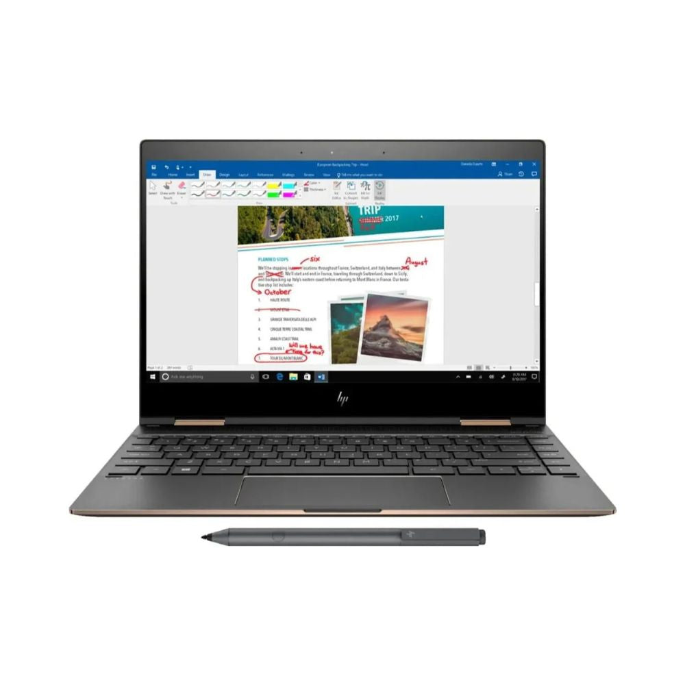 Spectre x360 2-in-1 13.3"" 4K Ultra HD Touch-Screen Laptop - i7-8550U - 16GB RAM - 512GB SSD - 13-AE013DX