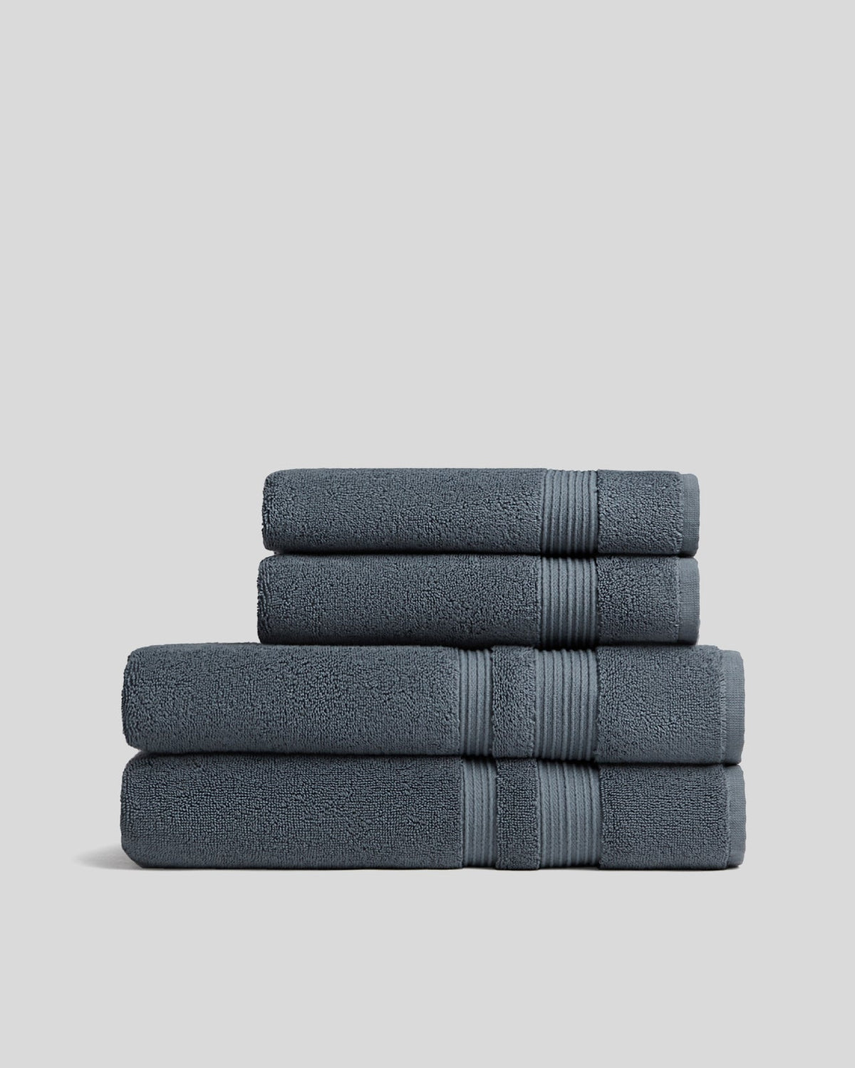 2+2 Classic Turkish Cotton Bath Bundle - Dusk