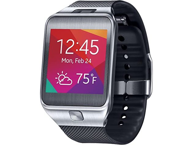 Samsung Gear 2 Smartwatch with Heart Rate Monito  Black SM-R3800VSAXAR