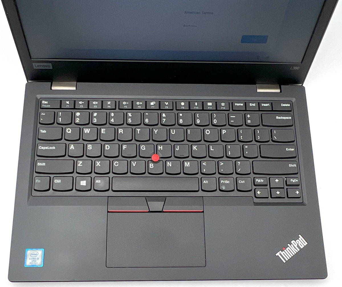Lenovo ThinkPad L390 - WXGA - i5-8365U - 16GB RAM - 512GB SSD