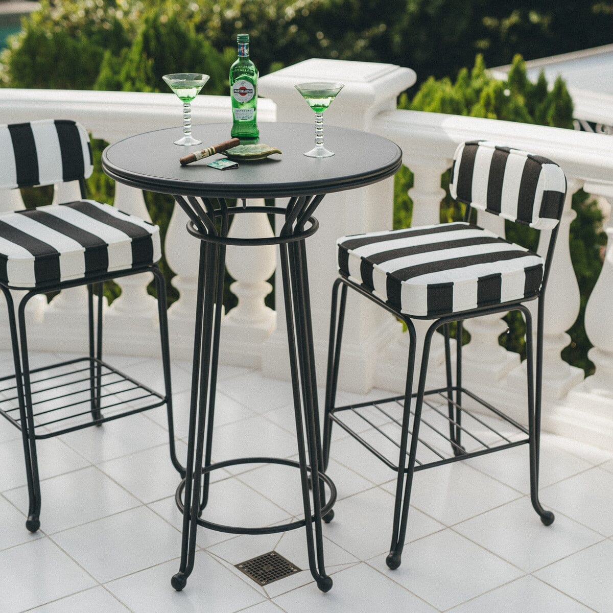 The Waterhouse Bistro Stool & Cushion