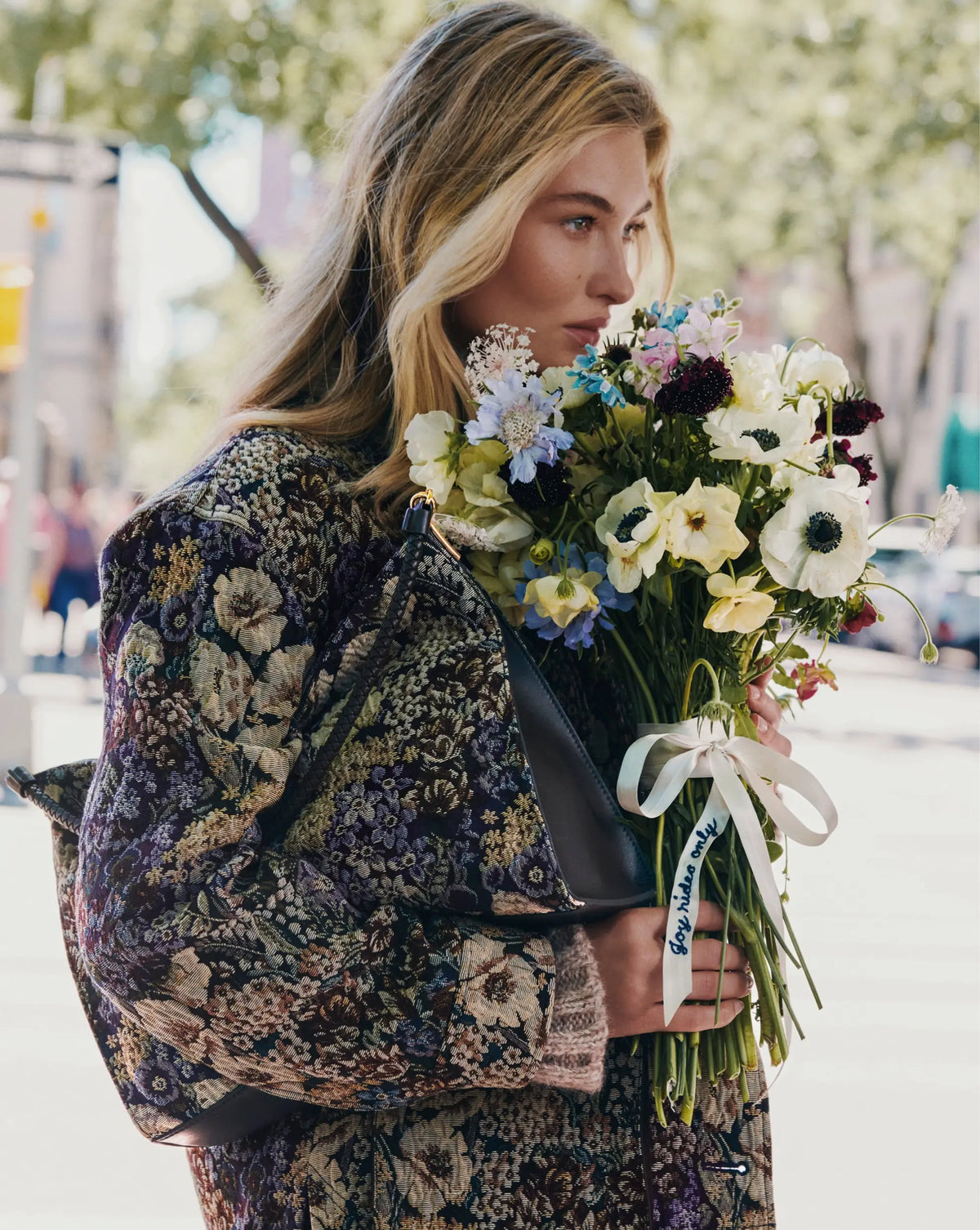 Blake Brocade Coat