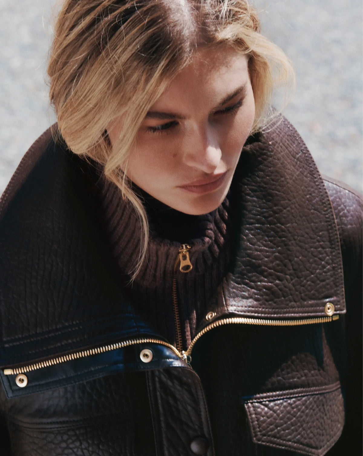 Silversmith Leather Dickey Jacket