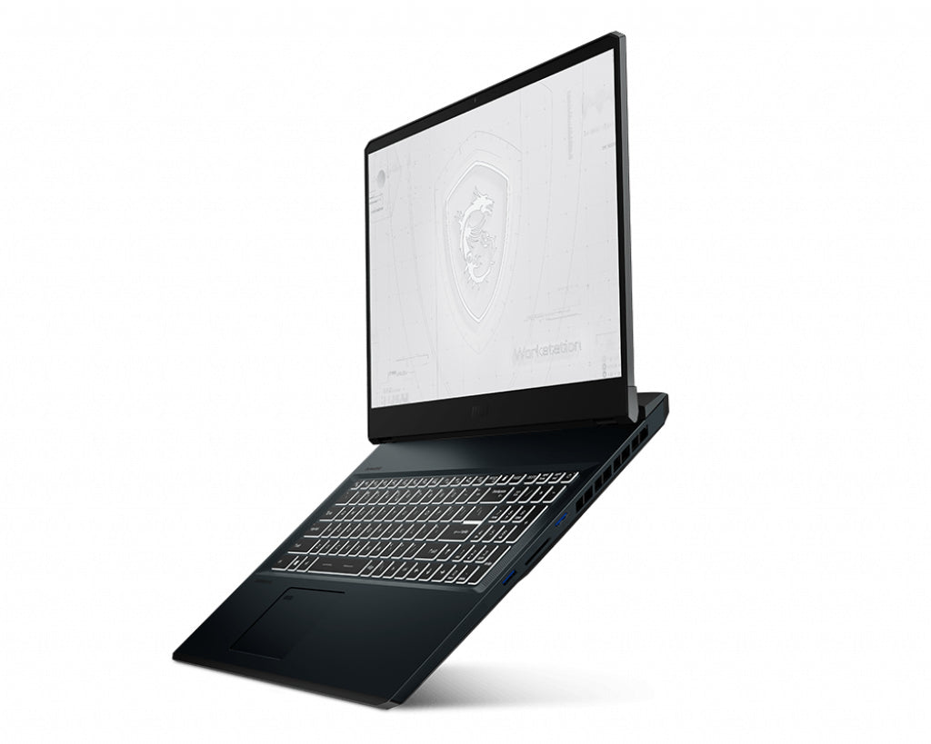 MSI WE76 11UM-459 – 17.3" FHD 144Hz – Intel Core i9-11980HK – 32GB RAM – NVIDIA RTX A5000 – 1TB NVMe SSD – Titanium Blue