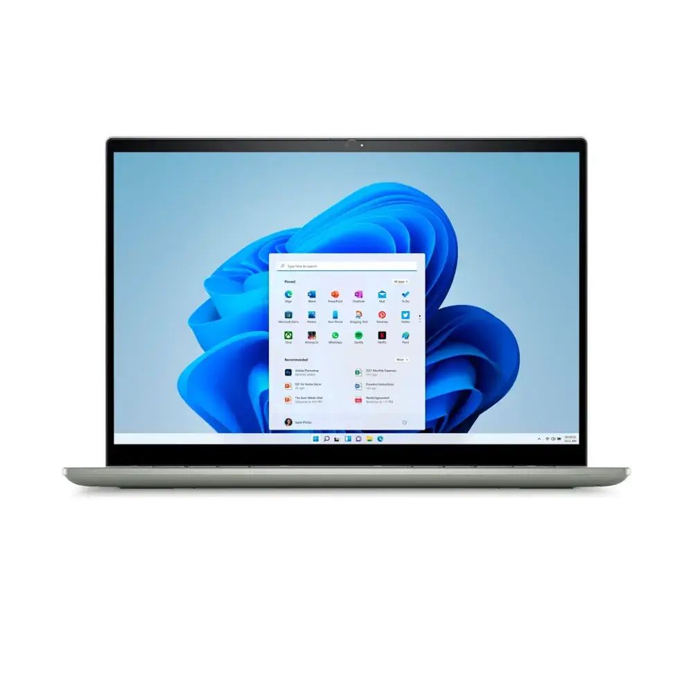 Dell Inspiron 7425 – 14" FHD+ 2-in-1 Touch – Ryzen 7 5825U – 32GB RAM – 512GB NVMe SSD – Pebble Green