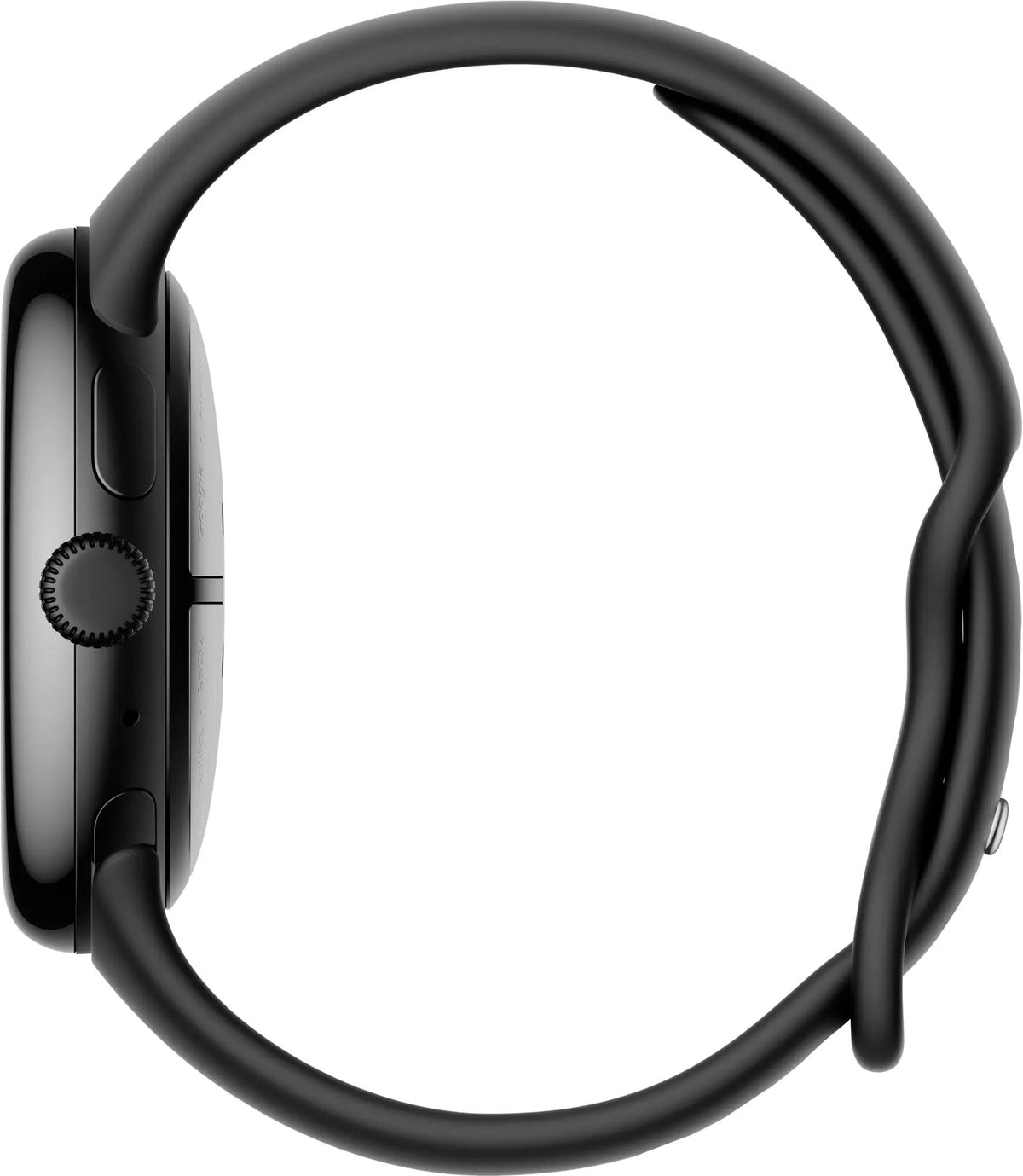 Google Pixel Watch 3 (Wi-Fi) – 45mm Matte Black Case with Obsidian Band – GA05785-US