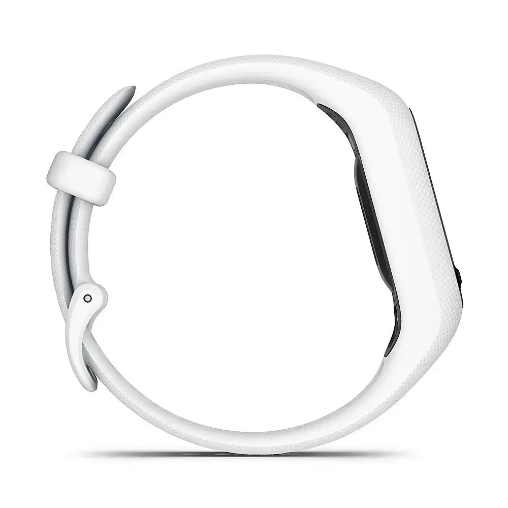 Garmin vívosmart 5 Smart Fitness Tracker + Heart Rate – Small/Medium – White – 010-02645-01