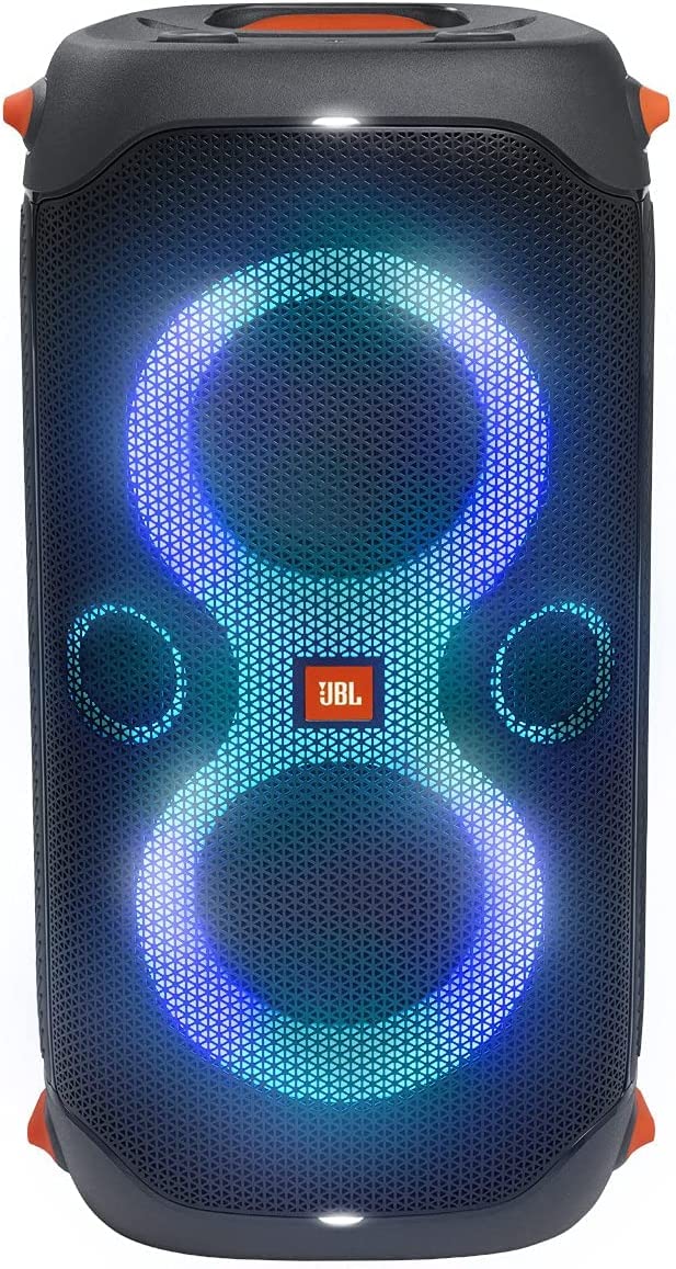 JBL PartyBox 110 – Portable Bluetooth Party Speaker with Built-in Lights – Black – JBLPARTYBOX110AM