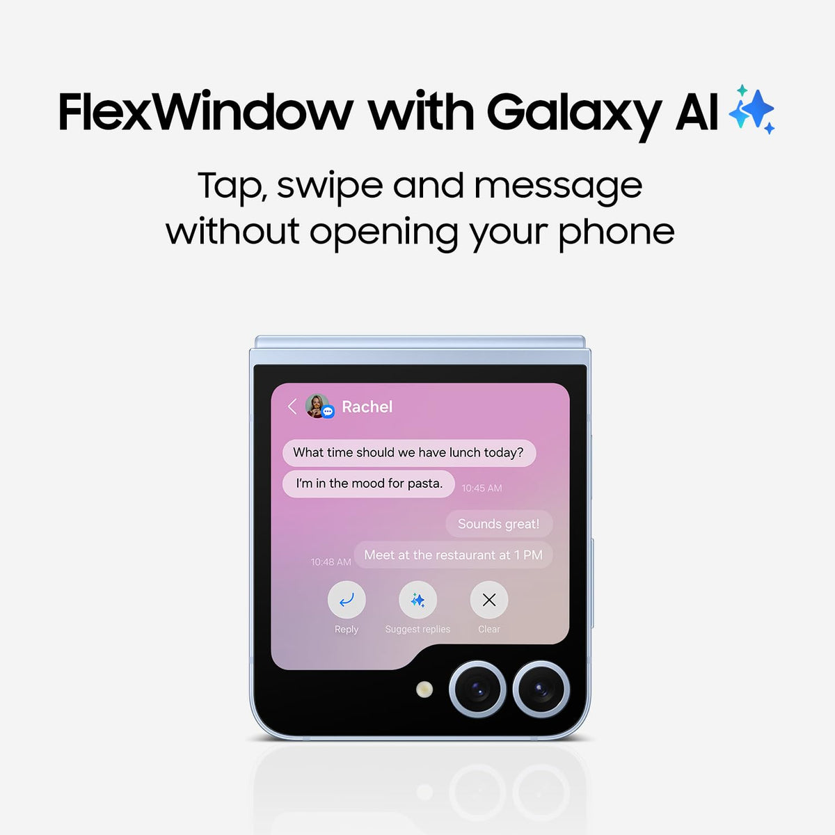 Unlocked Samsung Galaxy Z Flip6 5G - 256GB - Yellow - SM-F741UZYAXAA