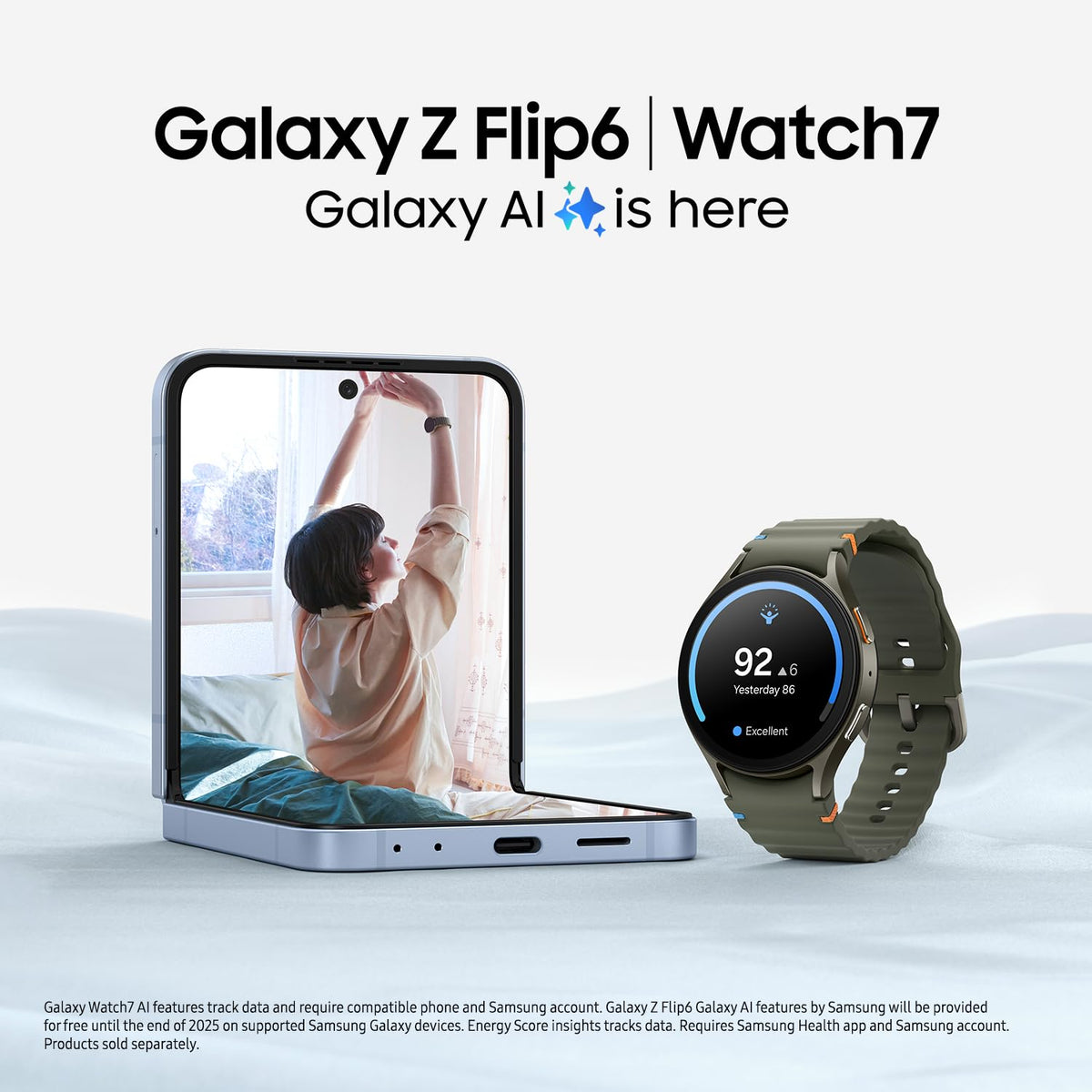 Unlocked Samsung Galaxy Z Flip6 5G - 512GB - Mint - SM-F741ULGEXAA