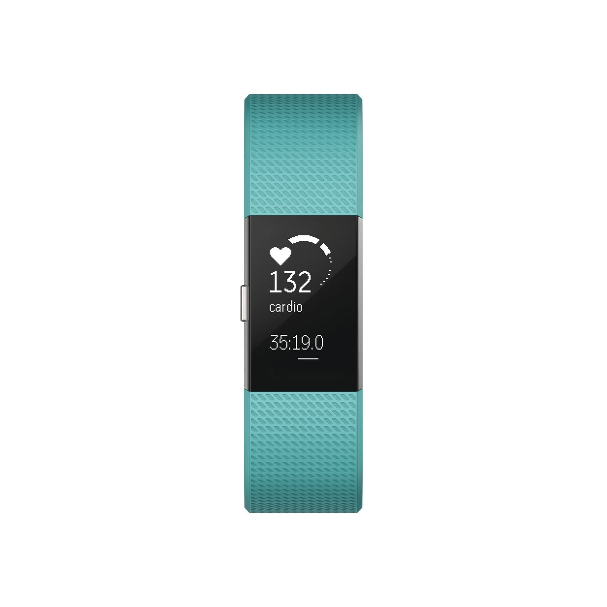 Fitbit Charge 2 Fitness Tracker – Small – Teal – FB407STES