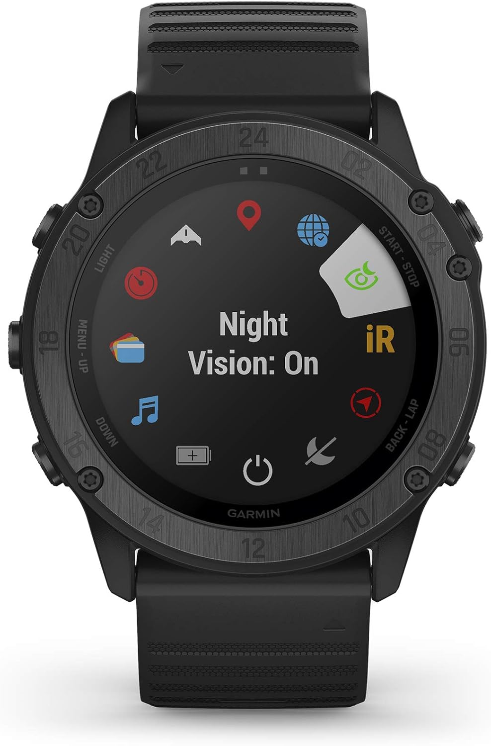 Garmin tactix Delta Sapphire Edition Premium Tactical GPS Watch with Silicone Band – 010-02357-00