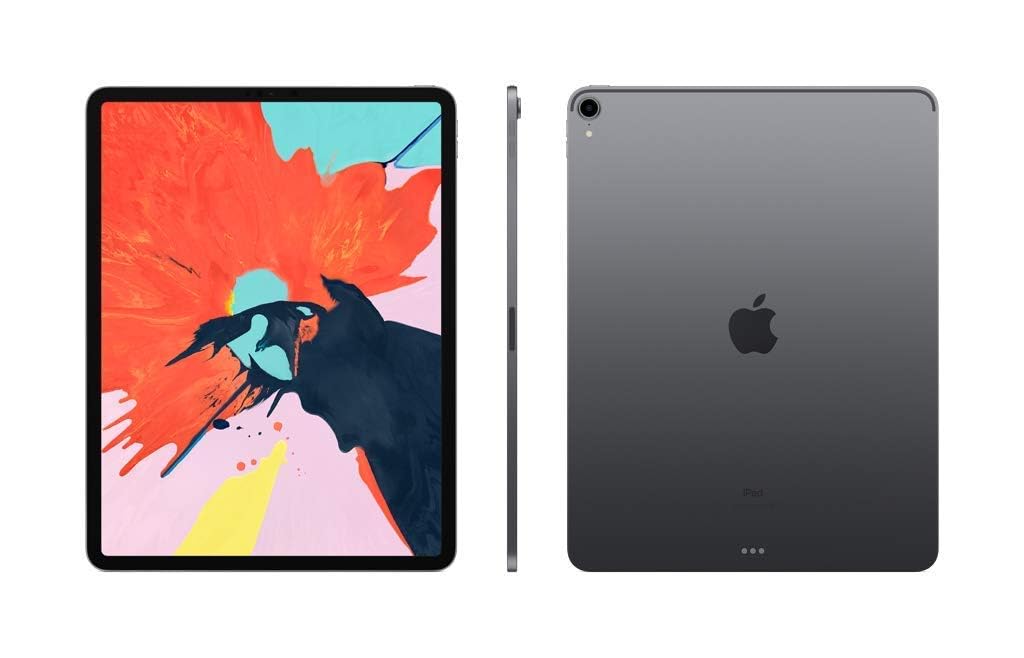 Apple iPad Pro 12.9" 3rd Gen (2018) Wi-Fi + Cellular – 512GB – Space Gray – MTJF2LL/A
