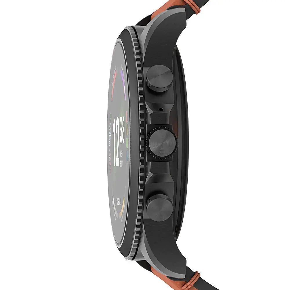 Fossil Gen 6 Smartwatch – 44mm – Brown Leather Band – FTW4062V