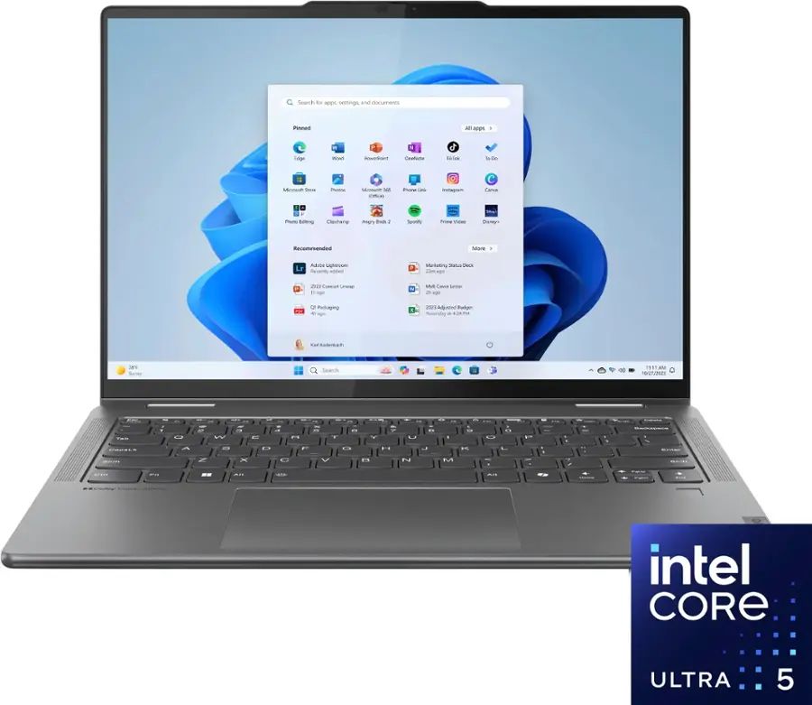 Lenovo Yoga 7 14IML9 – 2-in-1 FHD+ Touch – Intel Core Ultra 5 125U – 16GB RAM – 512GB SSD – 83DJ0001US