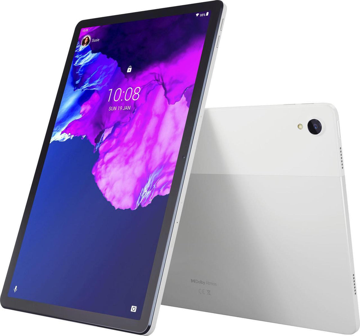Lenovo Tab P11 11" Tablet TB-J606F – 128GB – 4GB RAM – Platinum Gray – ZA7R0087US
