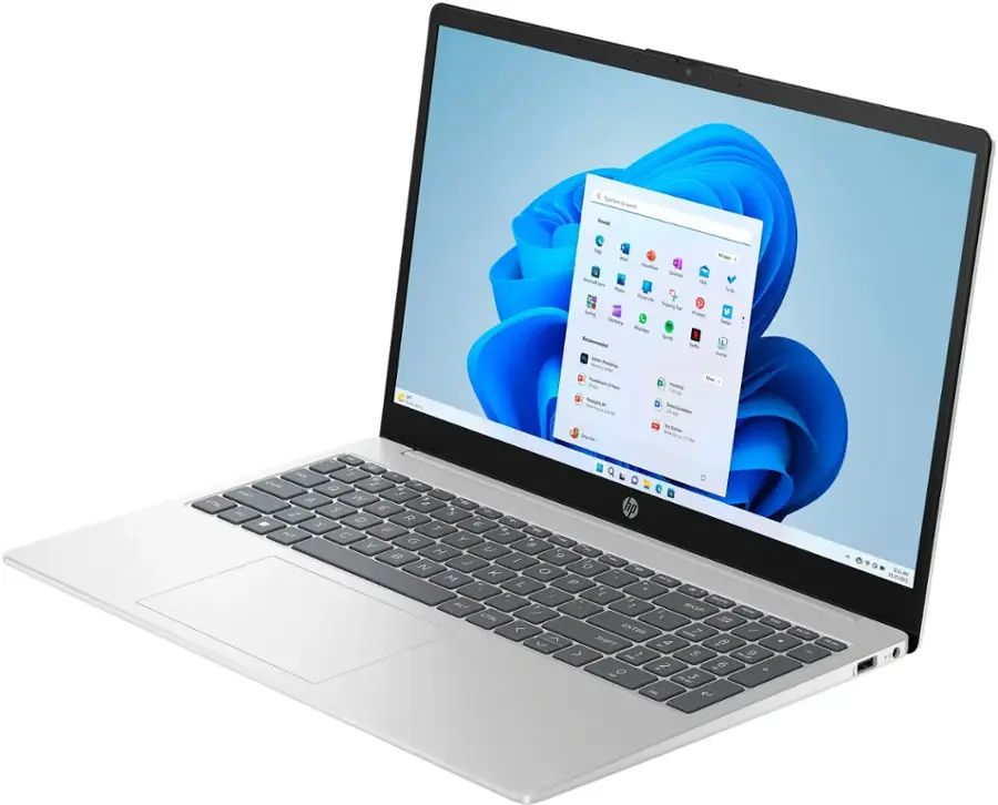 HP Laptop – 15.6" HD Touch – Intel Core i5-1235U – 8GB RAM – 512GB SSD – Silver – 15-fd0005dx