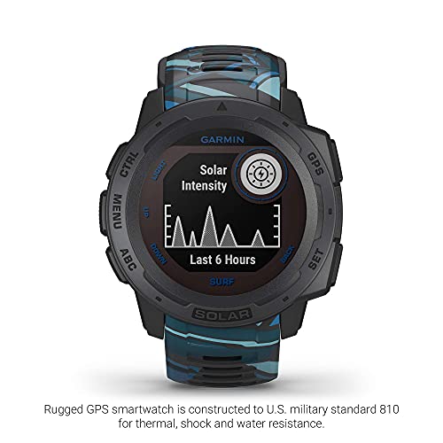 Garmin Instinct Solar Surf – 45mm Fiber – Pipeline Case and Band – 010-02293-17