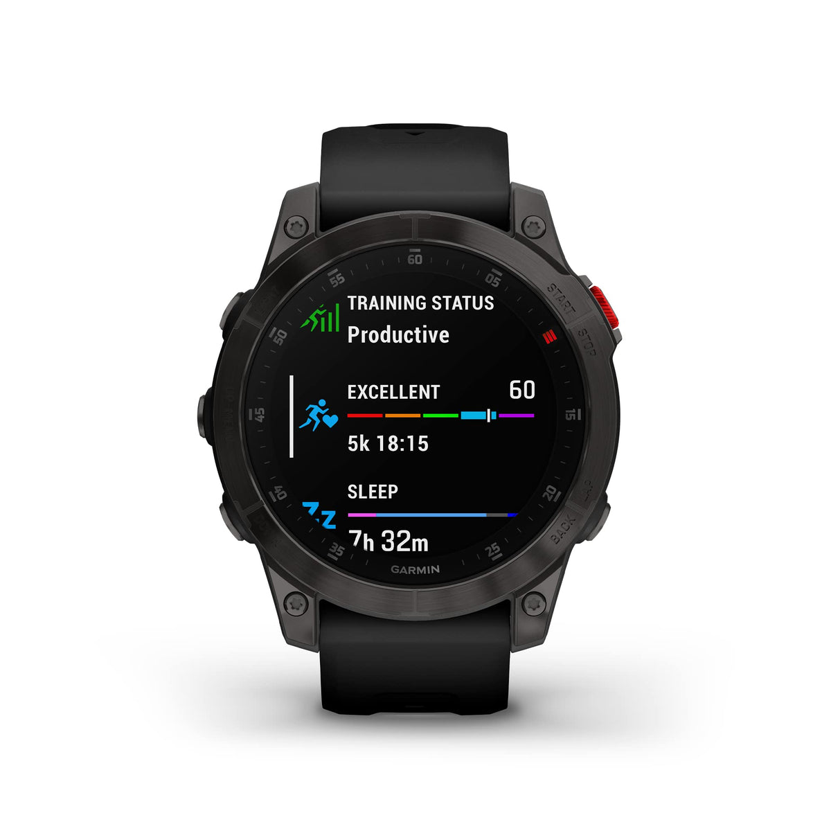 Garmin epix (Gen 2) GPS Smartwatch – 47mm – Fiber-Reinforced Polymer with Titanium Bezel – 010-02582-10