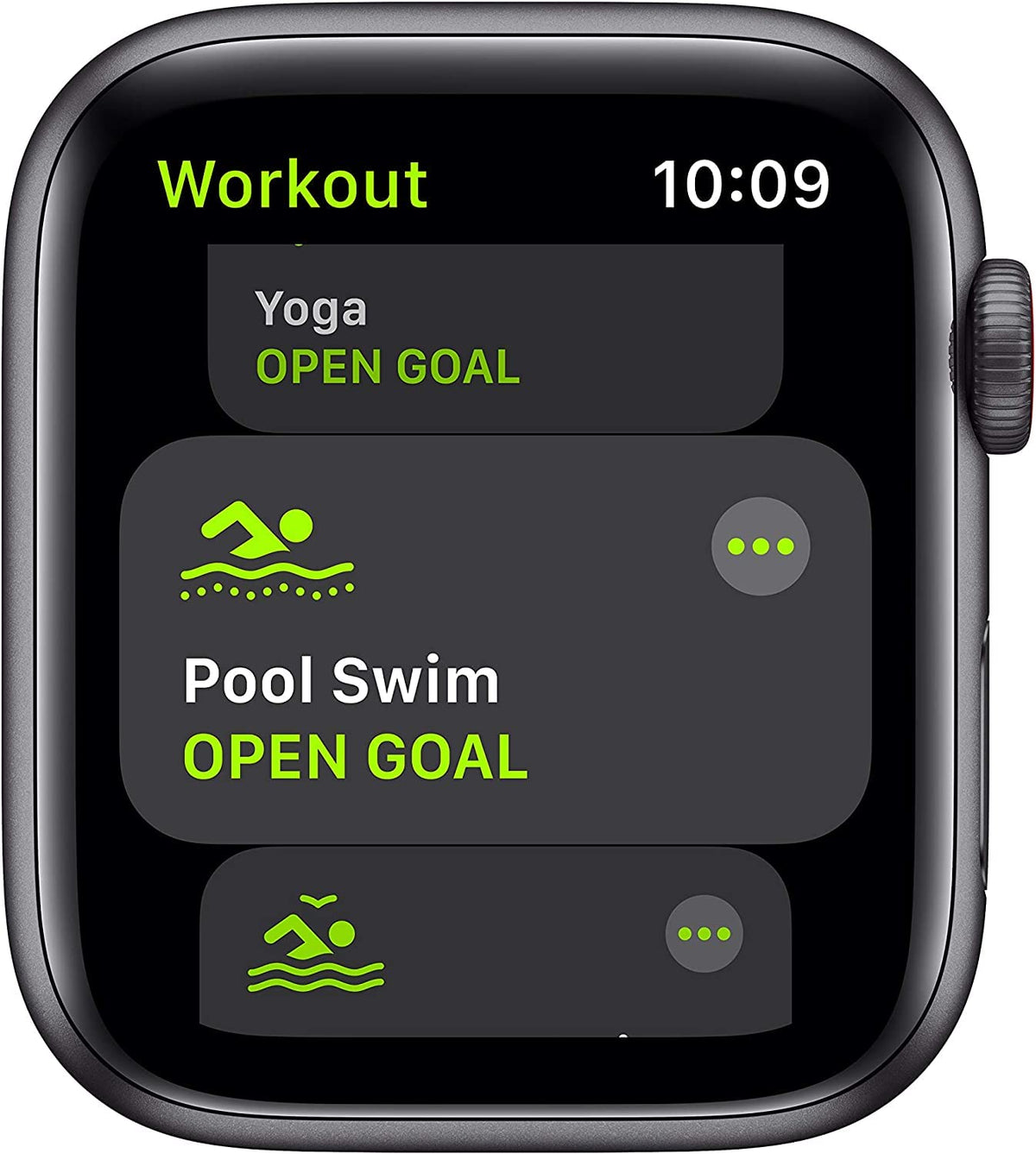 Apple Watch SE (1st Generation) (GPS) – 40mm – Space Gray Aluminum Case with Black Sport Band – MYDP2LL/A