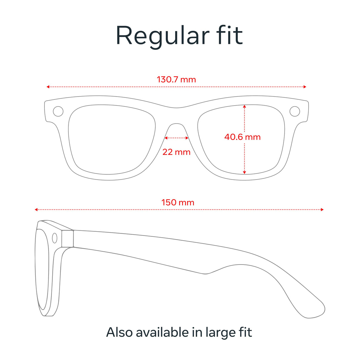 Ray-Ban Meta – Wayfarer Smart Glasses with Meta AI, Audio, Photo, and Video – Clear to Green Transitions Lenses – Matte Black – 601SM150