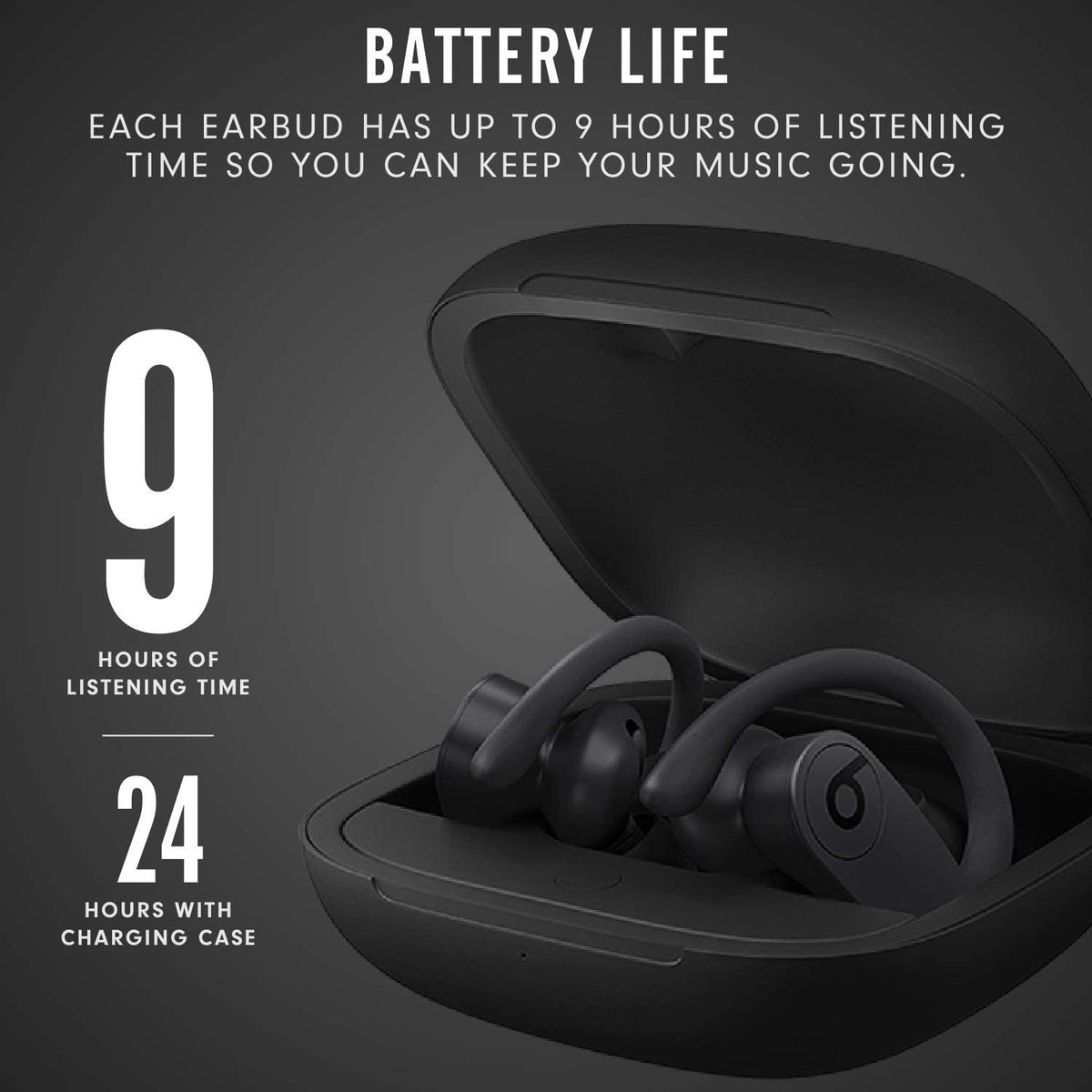 Beats by Dr. Dre Powerbeats Pro In-Ear Wireless Headphones - Black