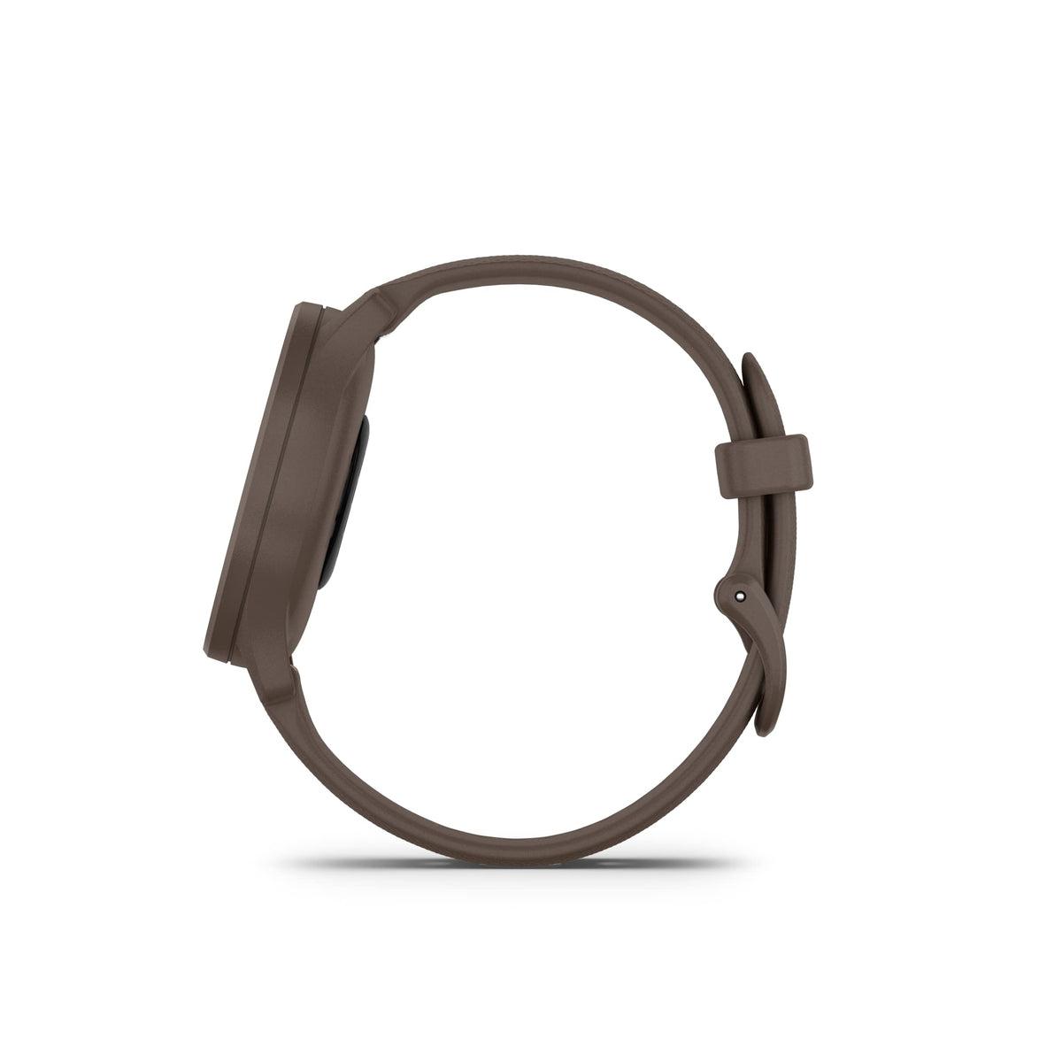 Garmin Vivomove Sport 40mm Cocoa Case with Cocoa & Peach Gold Silicone Band – 010-02566-02
