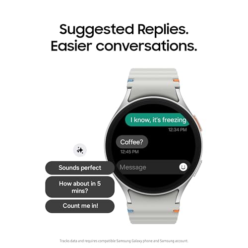 Samsung - Galaxy Watch7 Aluminum Smartwatch 44mm LTE - Green - SM-L315UZGAXAA