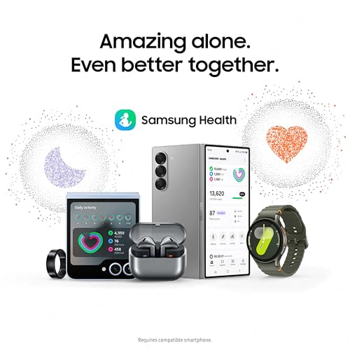Samsung - Galaxy Watch7 Aluminum Smartwatch 44mm LTE - Green - SM-L315UZGAXAA