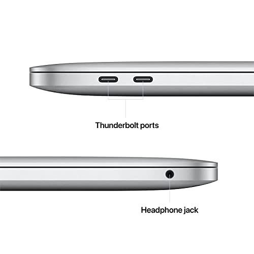 Apple MacBook Pro 2022 13.3 Laptop - Apple M2 chip - 8GB Memory - 256GB SSD - Silver - MNEH3LL/A