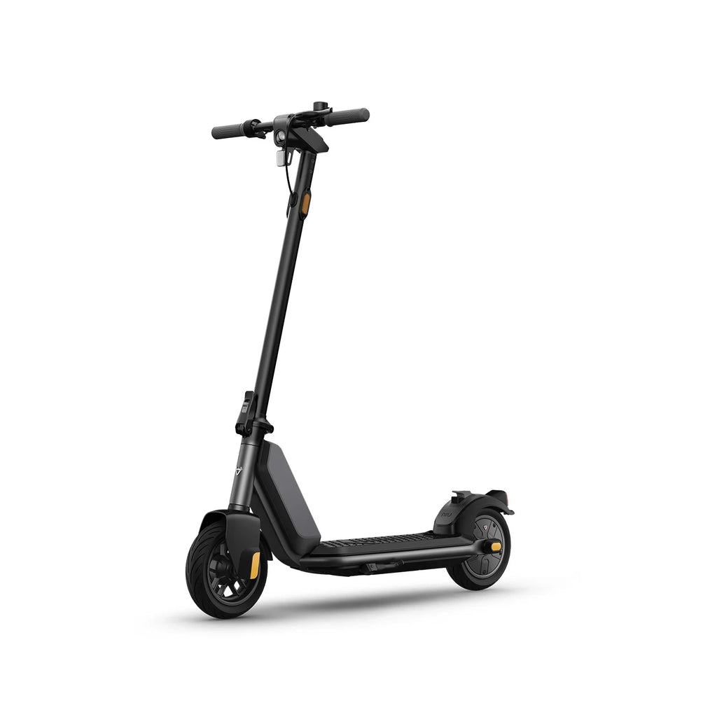 NIU - KQi 1 Pro Foldable Electric Kick Scooter w/ 15.5 mi Max operating Range & 15.5 mph Max Speed - White - K1P342W1A11