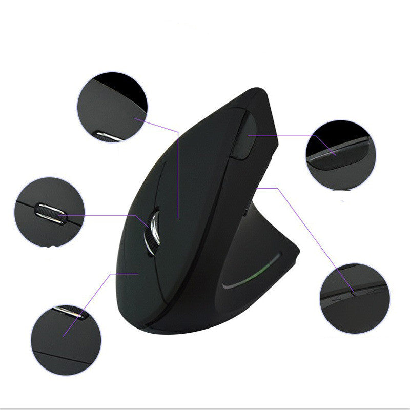 Ergonomic Vertical Wireless Mouse