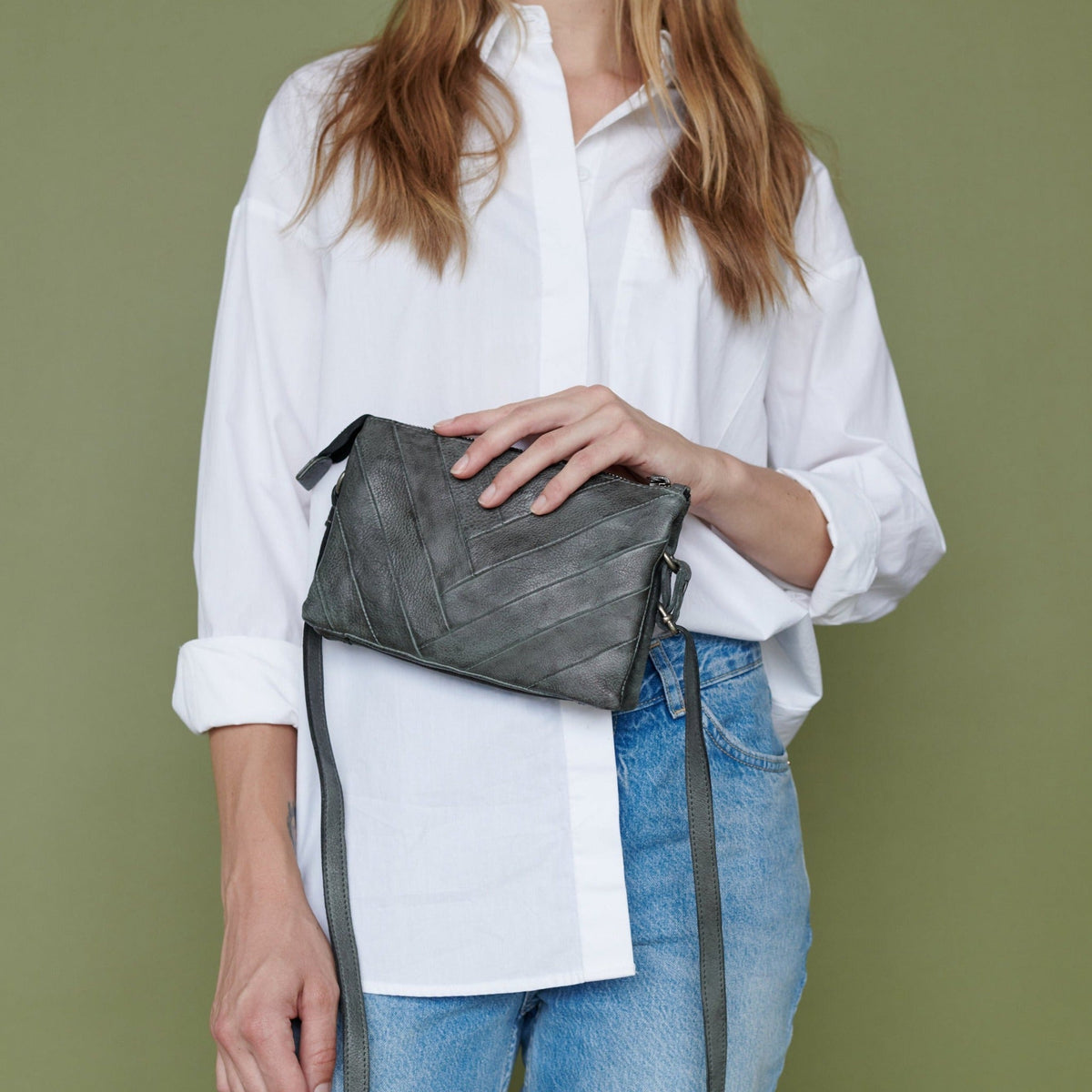 Sunny Leather Crossbody Bag
